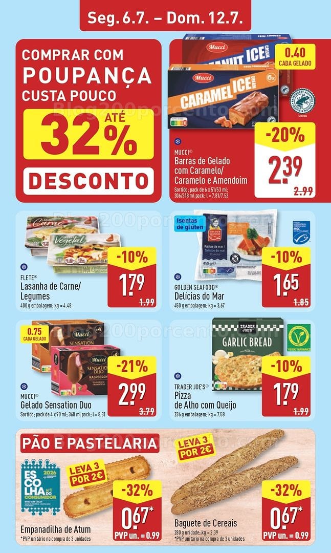 Antevisão Folheto ALDI Promoções de 6 a 12 julho